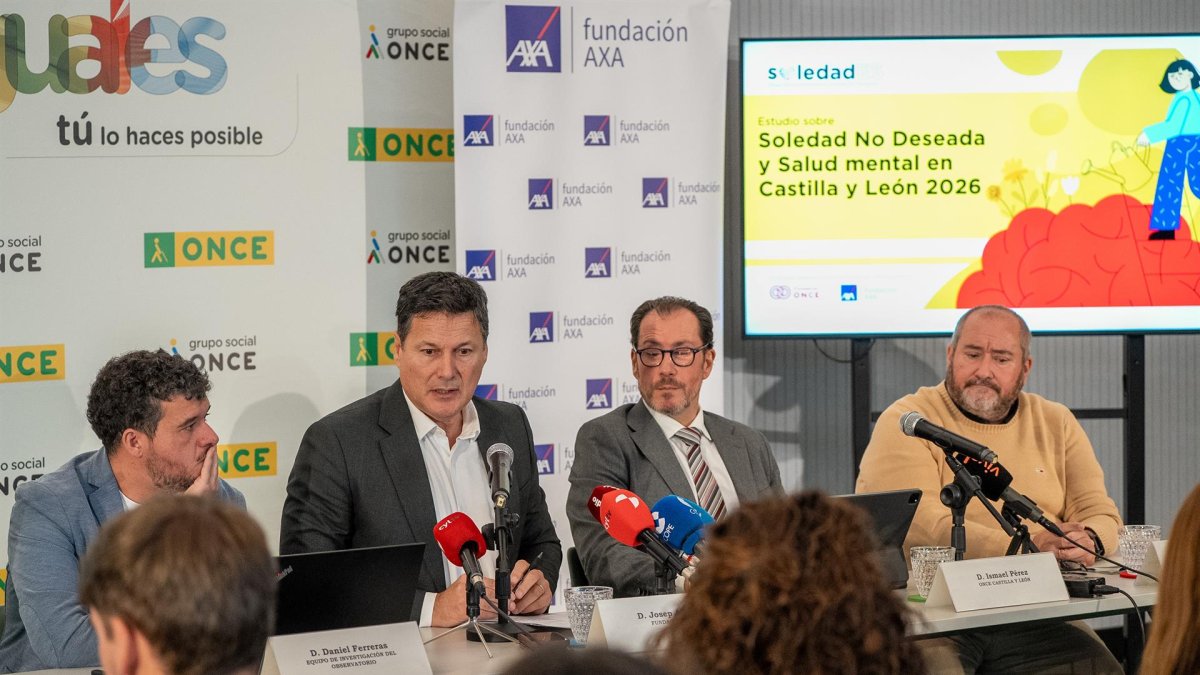 Presentación de un estudio sobre la soledad no deseada y salud mental en Castilla y León