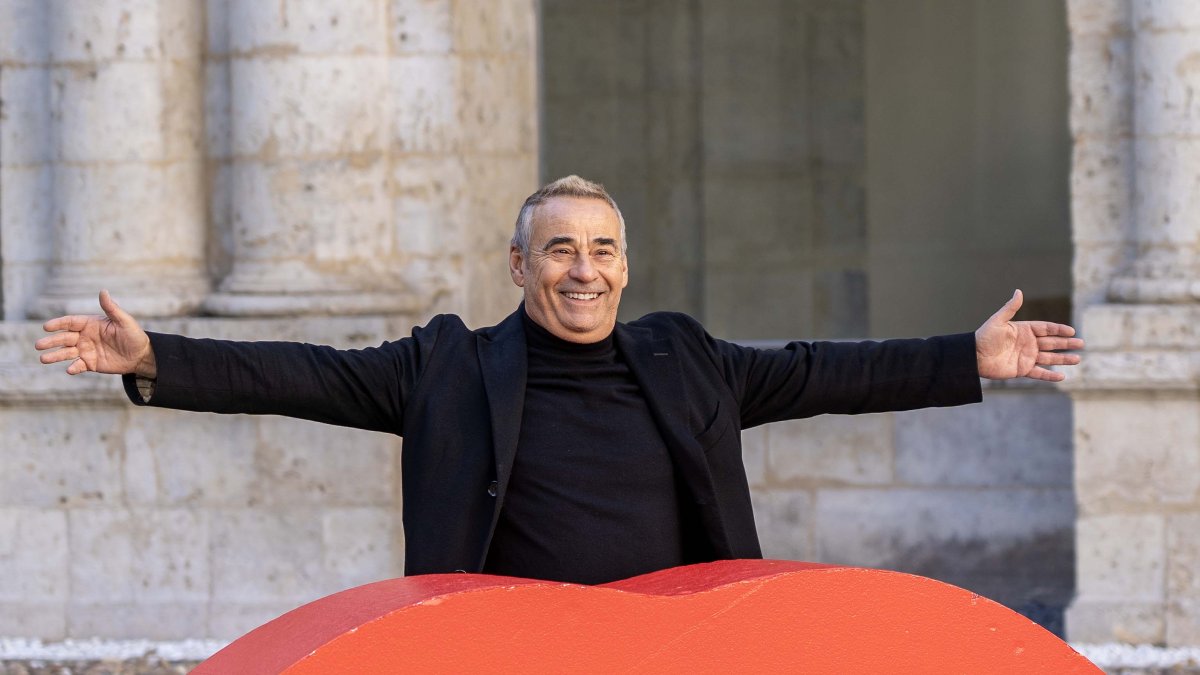 Eduard Fernández, este viernes en la Seminci.