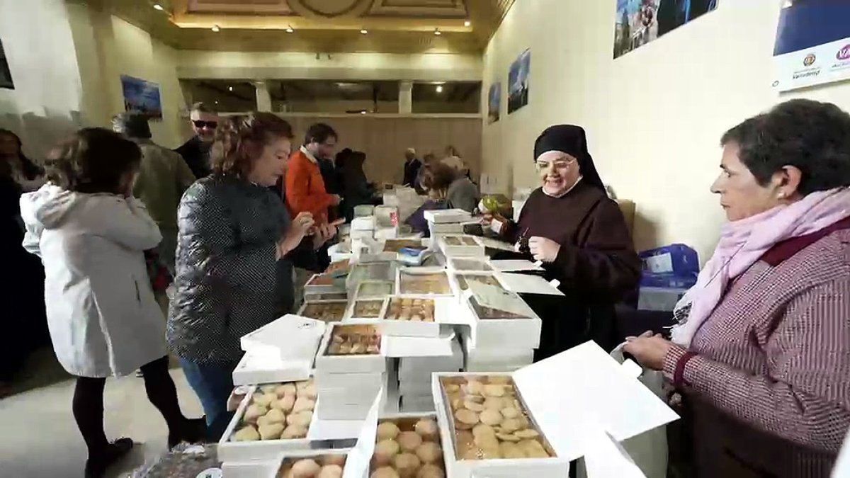 Feria 'Dulces Conventos' en la Iglesia de las Angustias de Valladolid