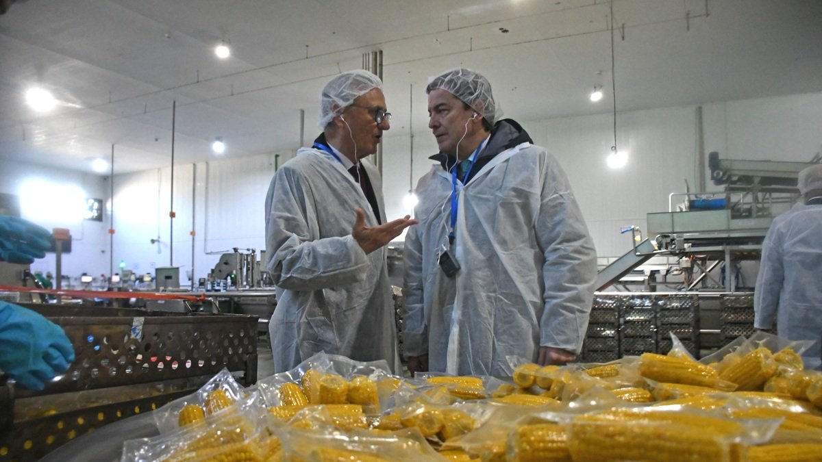 Félix Moracho y Alfonso Fernández Mañueco, en Huercasa