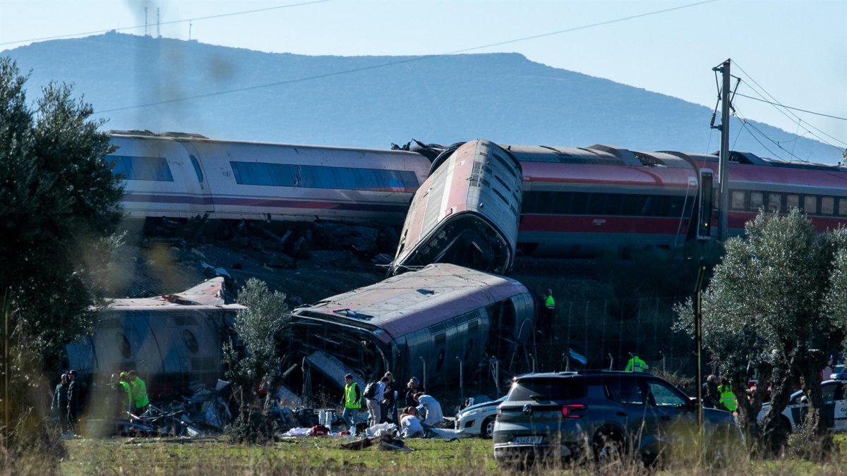 Accidente ferroviario en Urda (Toledo).