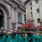 Procesión de Regla de la Cofradía Penitencial de la Santa Vera Cruz con el paso 'Lignum Crucis'