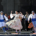 Muestra de folklore en San Pedro Regalado, en una imagen de archivo