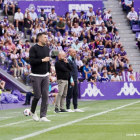 Pezzolano en la banda ante el Espanyol