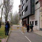 Reparto de menús en albergue municipal de Valladolid, imagen de archivo