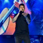 Melendi durante el concierto