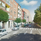 Paseo de Juan Carlos I a la altura de la calle Canterac, donde se iniciarán las obras para el nuevo carril bici.