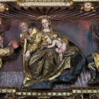 Imagen de la talla "Adoración de los Reyes Magos" de Alonso Berruguete que se expondrá en la muestra.