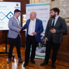 avier Pedrosa, Jesús Julio Canero y Francisco Blanco presentan el portal de empleo