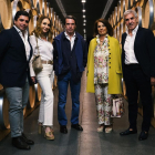 Bosco Guerrero, Fátima Pereyra, José María Aznar, Ana Botella y José Moro