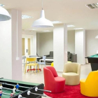Interior de la futura residencia juvenil