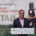 El vicepresidente de la Diputación de Valladolid, Víctor Alonso en la presentación de la XXVIII edición del FETALE