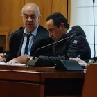 El abogado Arístides Arias y el condenado Rubén Álvarez, el condenado, durante el juicio celebrado en la AP de Valladolid en noviembre de este año.