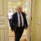 El alcalde de Valladolid, Jesús Julio Carnero, en el Ayuntamiento.