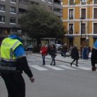 Agentes de la Policía Local de Valladolid.