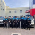 Los ocho agentes de la Policía Local que se trasladarán a Sedaví.