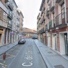 Calle del Conde Ansúrez, donde fueron agredidos los dos hombres
