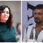 Isabel Díaz Ayuso, presidenta de la Comunidad de Madrid, y el actor Antonio Banderas, acudirán este lunes al Teatro Calderón