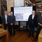 Asistentes a la presentación del concurso de ideas de la plaza de Las Brígidas.