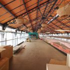 Así avanzan las obras en el restaurante del Mercado del Val.