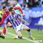 Iván Sánchez, en una acción del partido ante el Getafe.