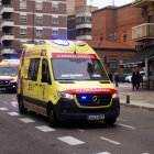Una ambulancia en una imagen de archivo.
