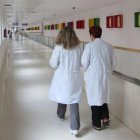 Médicos de familia en un pasillo del Río Hortega