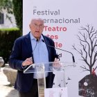 El alcalde de Valladolid, Jesús Julio Carnero, interviene en la clausura del TAC.