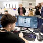 Presentación del Laboratorio Tecnológico de Contenidos Digitales el 8 de noviembre de 2024 con la participación del alcalde de Valladolid, Jesús Julio Carnero, en una foto de archivo.