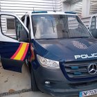 Furgón de la Policía Nacional