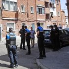 Operación de la Policía Municipal y la Nacional en Las Viudas en una imagen de archivo.