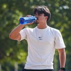 Primer día de la segunda ola de calor en el centro de Valladolid