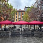 Zona de la plaza de Cantarranillas, declarada zona acústicamente saturada.