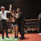 Isa Rivero, campeona del mundo en peso átomo en Valladolid.