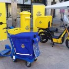 Patinete de Correos, en una imagen de CCOO en Andalucía.