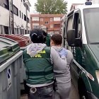 Benemérita y Policía Nacional desarticulan una banda criminal en Valladolid, en una foto de archivo.