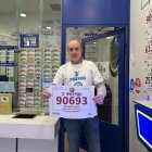 Luis Vázquez, lotero de la Rana de Oro de Río Shopping.