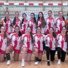 Equipo cadete femenino dirigido por Miguel Ángel Peñas.