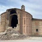 Derrumbe de la iglesia de Muriel de Zapardiel (Valladolid)