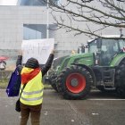 Nueva tractorada en Valladolid en contra de Mercosur