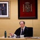 El juez Roger Redondo, en un momento del juicio por el crimen del vallisoletano Sergio Delgado.