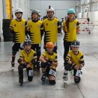 Los Rolling Lemons de Skate cross.