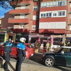 Incendio en una tienda de la avenida Segovia 19