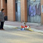 Altar en recuerdo a Juan Esteban Rubio, el joven apuñalado mortalmente en La Rondilla