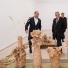 Hontoria, esta mañana, junto al embajador