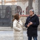 El candidato de Por Ávila a las Cortes de Castilla y León, Pedro Pascual, aborda las propuestas de la formación en materia educativa.