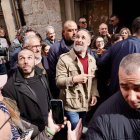Abascal recorre las calles de Tordesillas durante su visita a la localidad el pasado viernes.