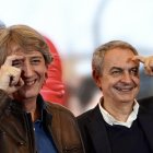 Carlos Martínez y José Luis Rodríguez Zapatero.