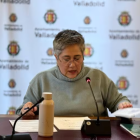 Cristina Colino, portavoz del grupo municipal Valladolid Toma la Palabra.
