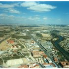 Puente Jardín y El Cabildo en el barrio de La Victoria en 1997